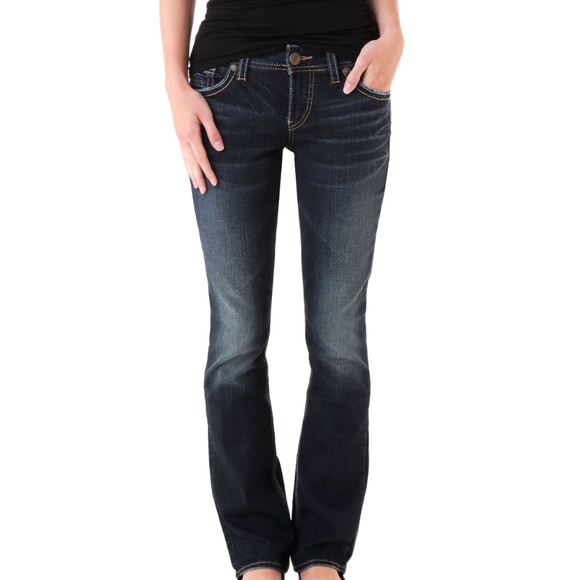 Silver Jeans Denim - Suki Baby Boot Jeans By Silver 26